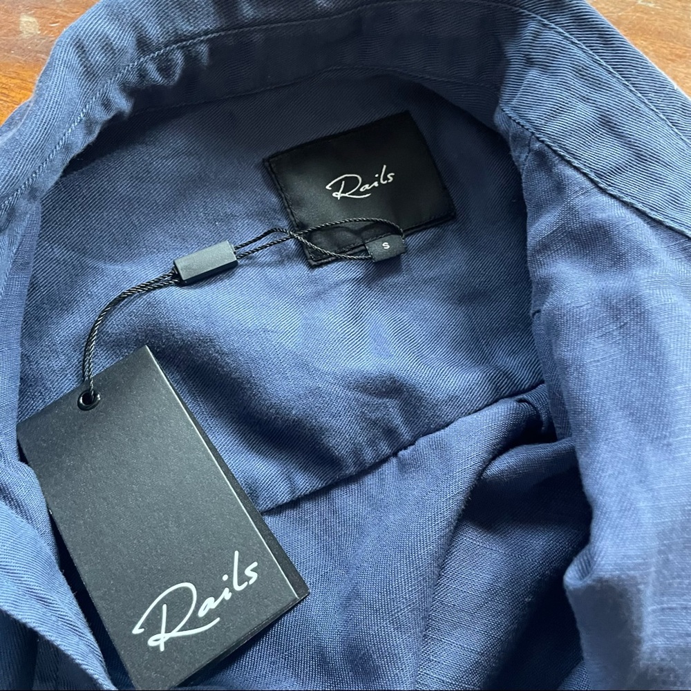 NWT Rails Blue Utility Jacket - Picture 4 of 4